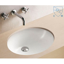 Badezimmer unter Gegen Oval Runde Form Kunst Keramik Porzellan Hand Waschbecken Becken